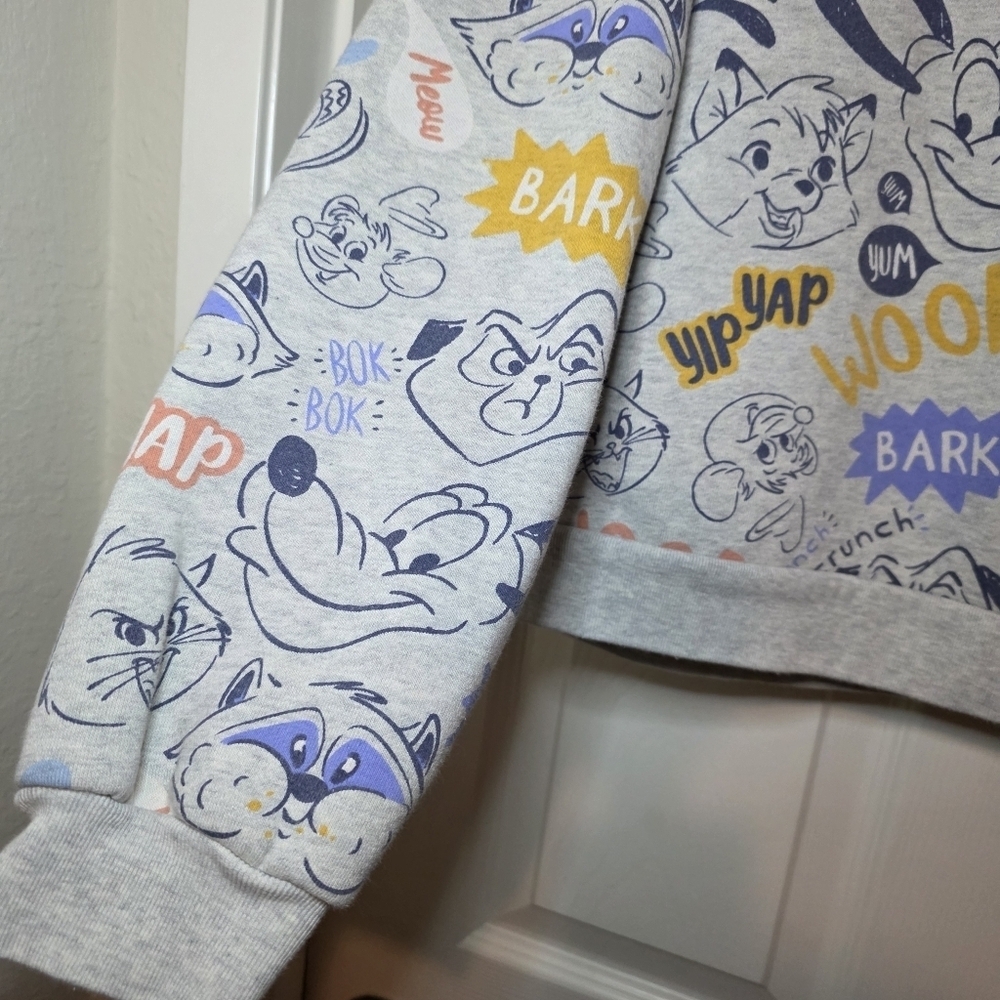 Disney Critters Pullover Sweatshirt Pluto Women S… - image 2